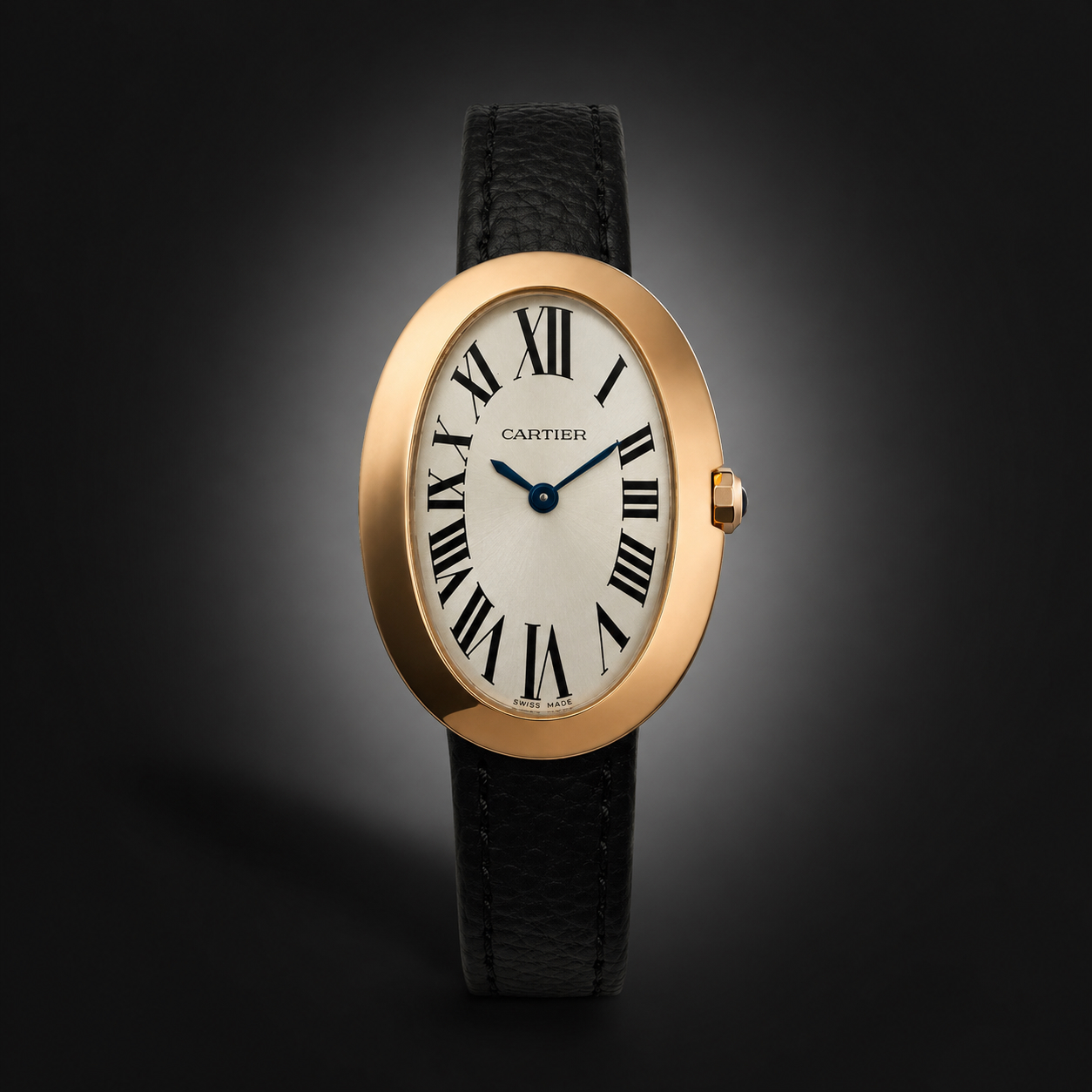 Montre Cartier Baignoire or rose-1