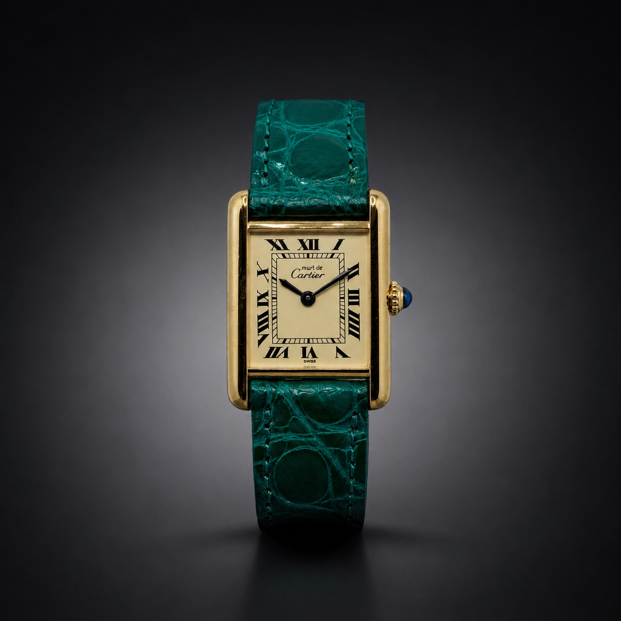 Montre Cartier Tank lady mécanique vintage (1981) Full set – Révision juillet 2026-1