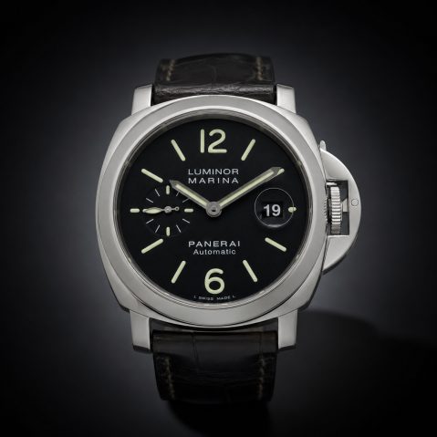Montre Panerai Luminor Marina Automatique – Full set : documents d’origine et écrin de la marque) – Révision juillet 2026